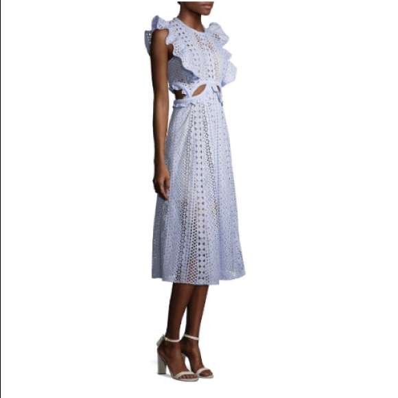 ‼️SOLD VIA EMT‼️ Self-Portrait Midi Azalea dress - Picture 2 of 7